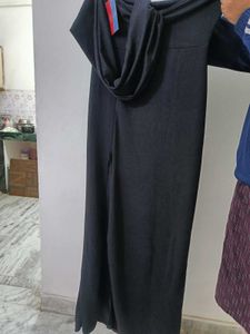 Elegant Black Maxi Dress with tag