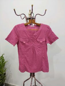 Rose Cotton Top