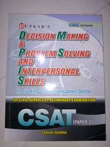 CSAT- Decision Making & Problem Solving