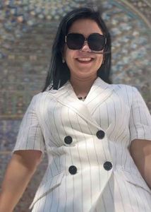Siti Select Striped Blazer Dress