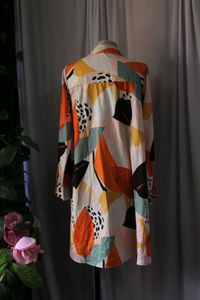 Abstract Print Dress