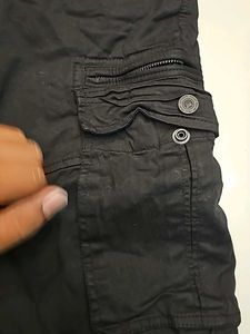 Cargo 04 Straight Pant Black