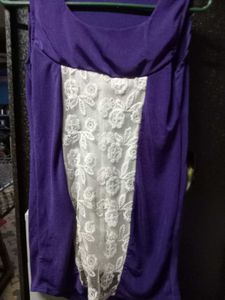Purple Lace Top