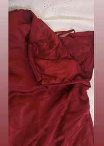 Cherry red Corset dress