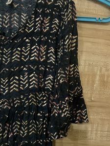 Bell Sleeves Cotton Top