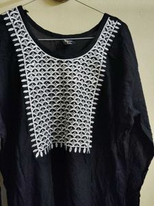 Elegant Black Tunic Dress