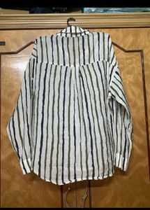 Oversized Strip Shirt
