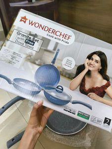 💯New Wonderchef Granite Set (Original) - Pan/Pot