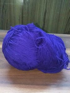 Purple Soft Yarn (4-Ply)