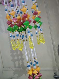 Vintage Beaded Chandelier