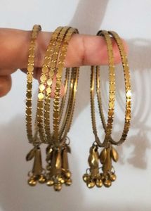 Golden Bangle Set