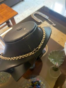Boho Oxidized Silver Necklace