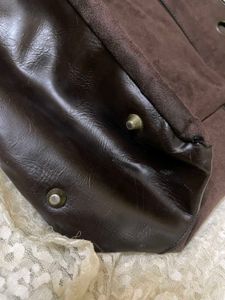 Vintage Brown Tote Bag