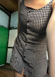 Gingham Mini Dress