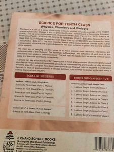 Lakhmir Singh Chemistry Science Class X