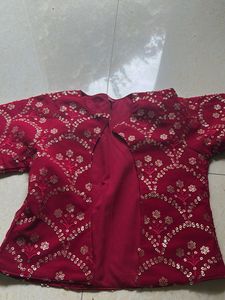LEHENGA CHOLI WITH DUPATTA &amp; CROP TOP