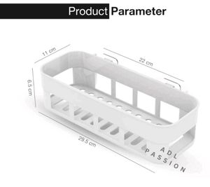 Multipurpose Self Adhesive Shelf - Pack Of 2