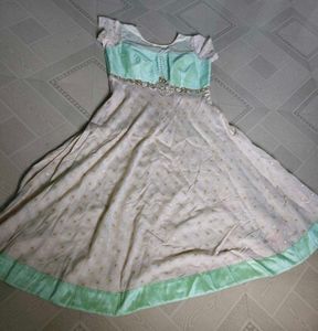 Ethnic Golden Gown