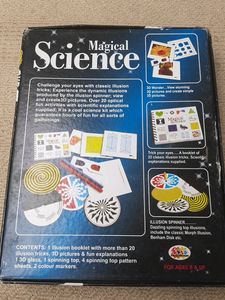 MAGICAL SCIENCE OPTICAL ILLUSIONS KIT - 8+ YEARS