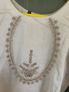 Elegant Embroidered Kurta Set