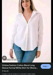 White Casual Shirt