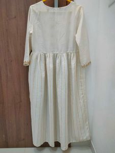 White Embroidered Kurti