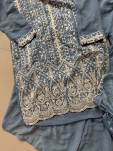 sky blue colour garara