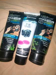 Pack Of 3 Charcoal Peel Mask