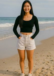 White Shorts