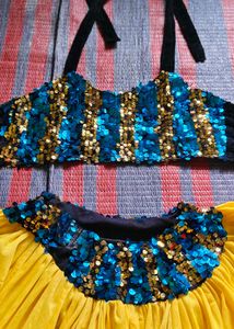 Sequin Top &amp; Skirt Set