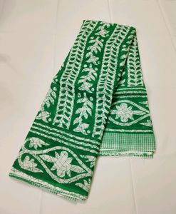 Cotton Mulmul Saree Without Blouse