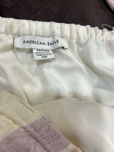 Striped Mini Dress both side pocket