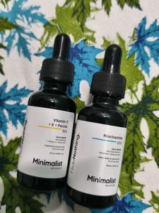 Minimalist Face Serums