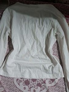 White Simple Zara Top