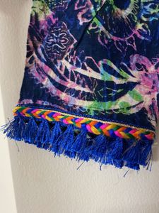 Colourful Linen Top
