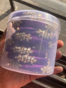 Purple Bangles