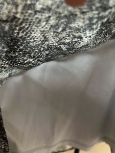 Ruffled Snake Print Dress