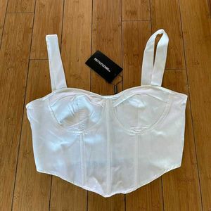 White Corset Top