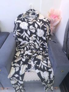 Floral Print cord set