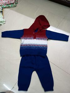 Baby Knit Sweater and Pants Set
