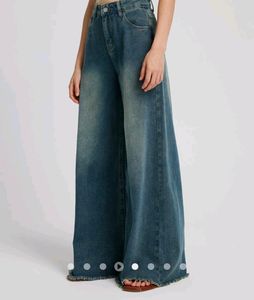 Savana Raw Hem High Waisted Denim