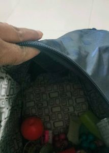 Blue Travel Duffel Bag