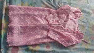 Pink Lace Gown