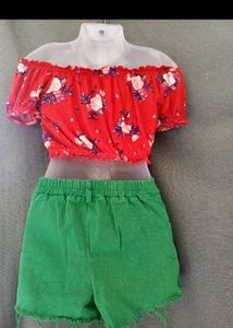 SALE OFFER TOP &amp; SHORTS SET FOR GIRLS