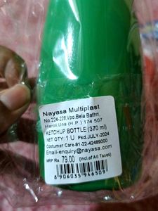 Nalasa Ketchup Bottles - 3 Pack