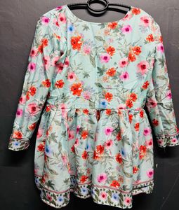 Short Kurta With Palazzo Pant.