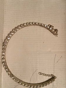 Silver Desighner Necklace Piece Without Earings