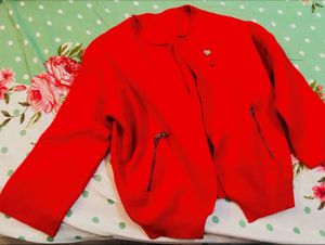 Beautiful Soft Red Sweater