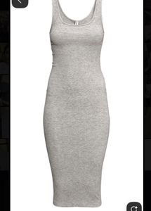 H&M Ribbed Bodycon Dress