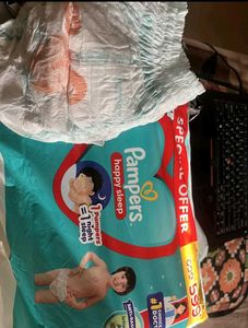 Happy Sleep Pant Style Baby Diapers+ 3 Diaper Free